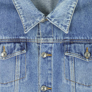 Vintage - Horses Embroidered Denim Jacket 1990s X-Large Vintage Retro