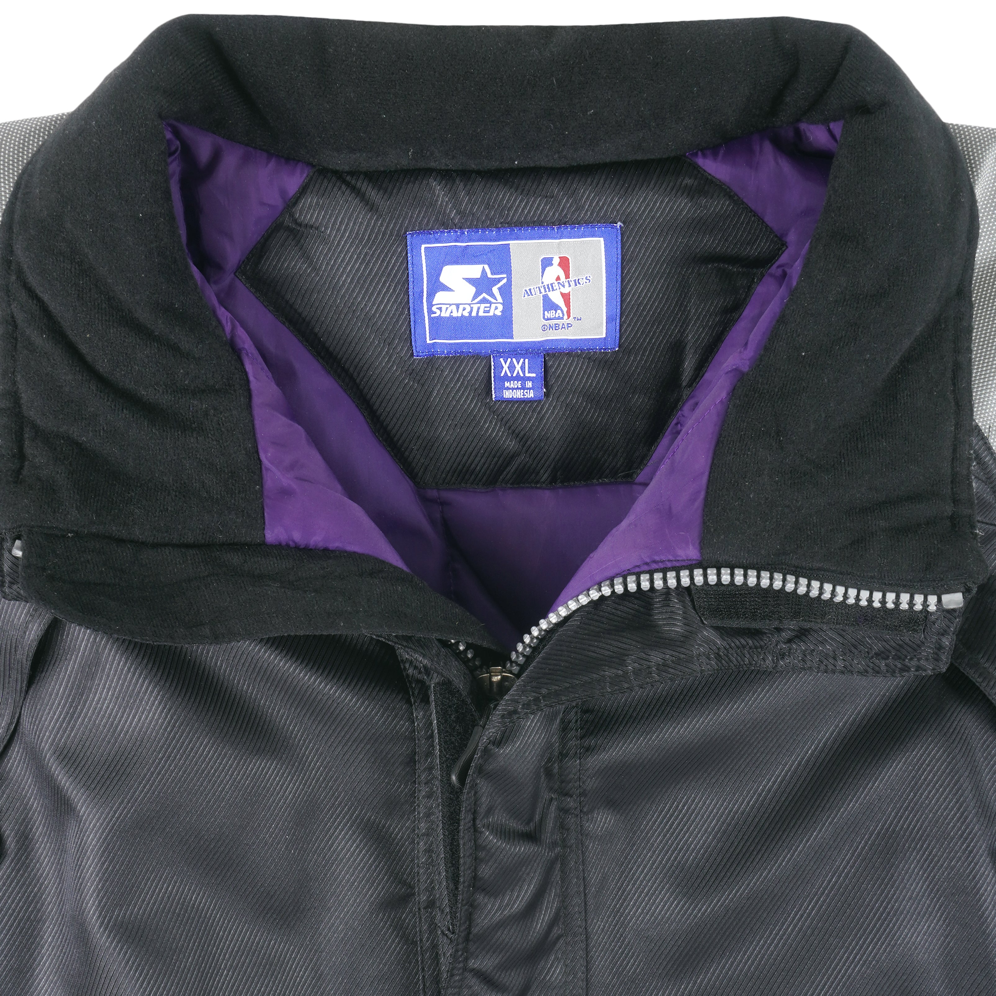 Starter - Utah Jazz 1/2 Zip Jacket 1990s XX-Large Vintage Retro Basketball 