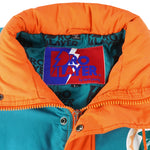 NFL (Pro Player) - Miami Dolphins Zip & Button-Up Jacket 1990s Large Vintage Retro Retro Football