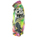 Vintage (Head) - Star Of The Hill Crazy Pattern Abstract Ski Jacket 1990s Large