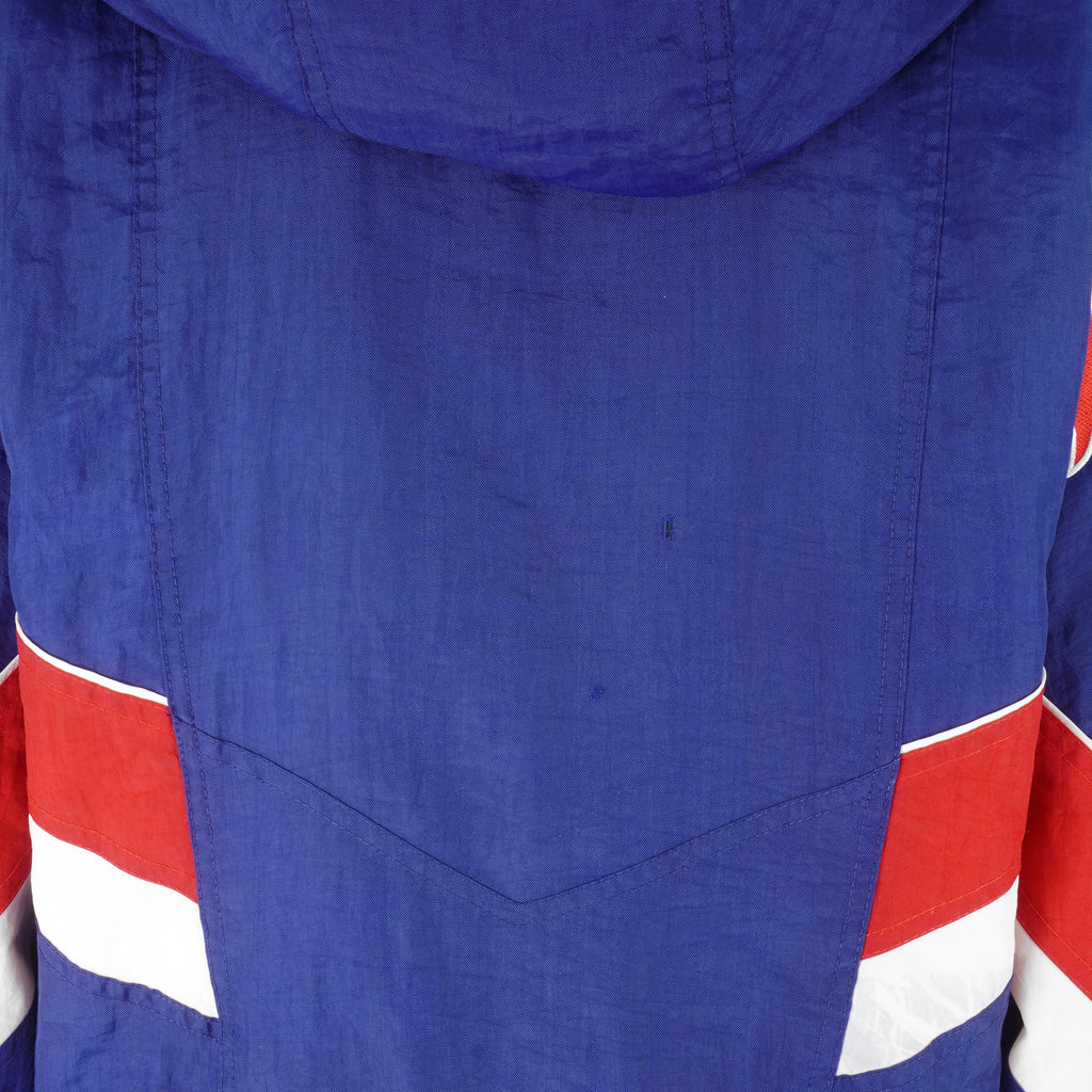 Starter - Atlanta Braves Hooded Jacket 1990s X-Large Vintage Retro Baseball