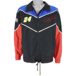 NASCAR (Nutmeg) - Dupont Jeff Gordon #24 Racing Jacket 1990s Medium Vintage Retro