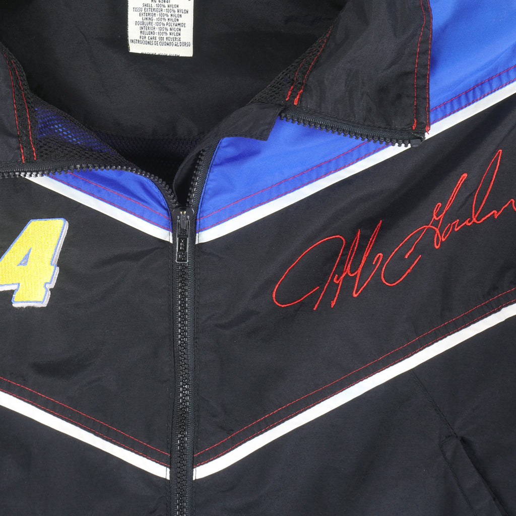 NASCAR (Nutmeg) - Dupont Jeff Gordon #24 Racing Jacket 1990s Medium Vintage Retro