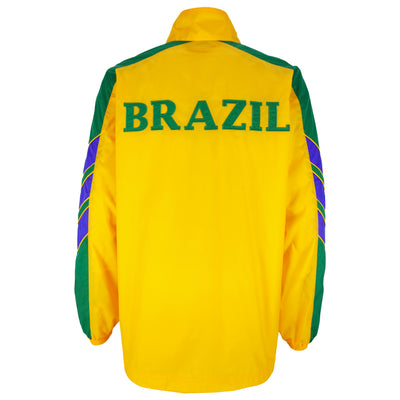 Adidas - Team Brazil France World Cup 98 Windbreaker 1998 Large