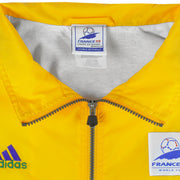 Adidas - Yellow France World Cup 98 Jacket 1998 Large Vintage Retro