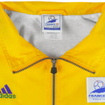 Adidas - Yellow France World Cup 98 Jacket 1998 Large Vintage Retro