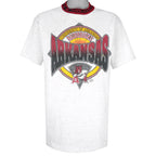 NCAA (Red Oak) - Arkansas Razorbacks T-Shirt 1990s Large Vintage Retro College