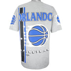 NBA (Nutmeg) - Orlando Magic Big Logo T-Shirt 1990s X-Large Vintage Retro Basketball