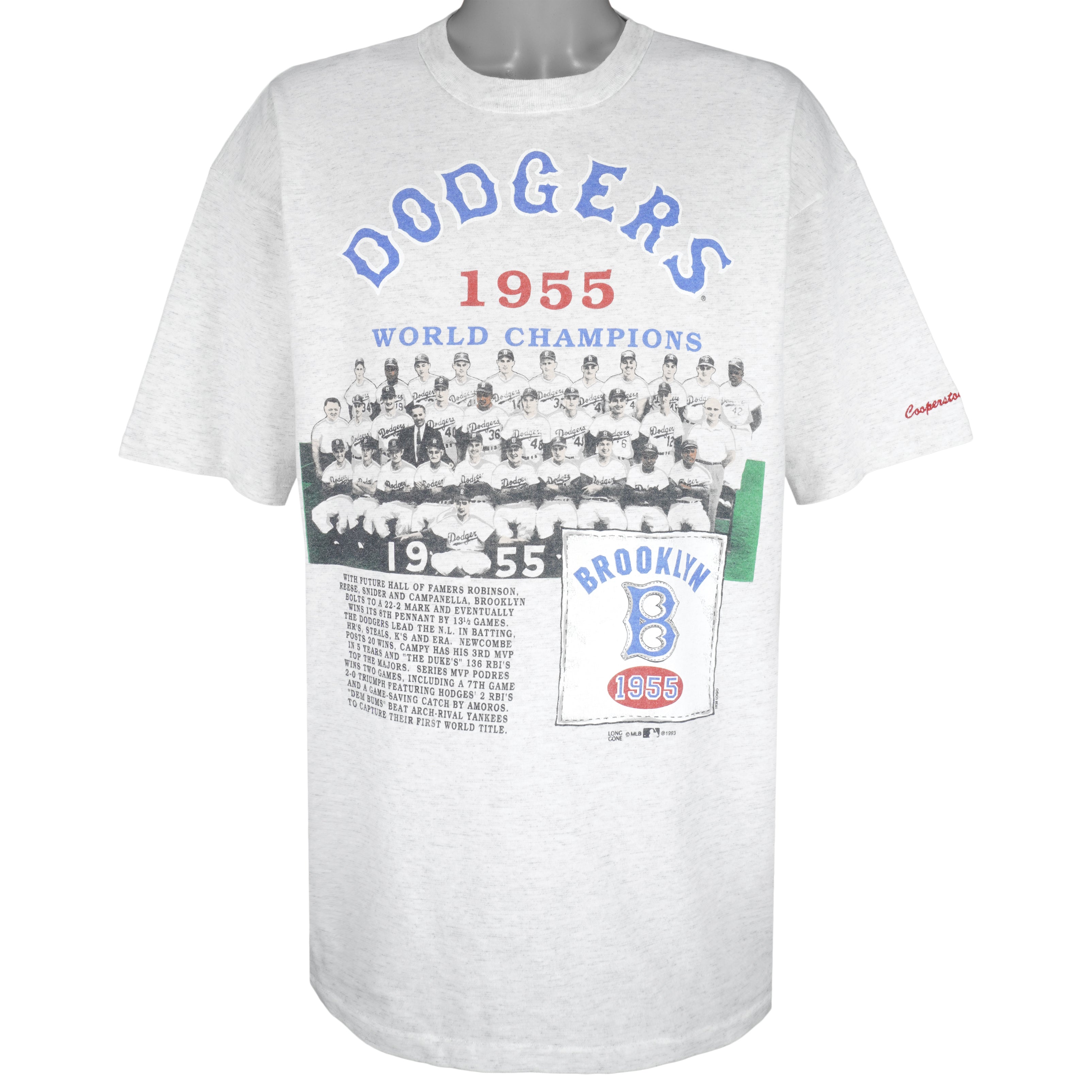 Vintage 90's Brooklyn Dodgers Baseball MLB T Shirt Size L