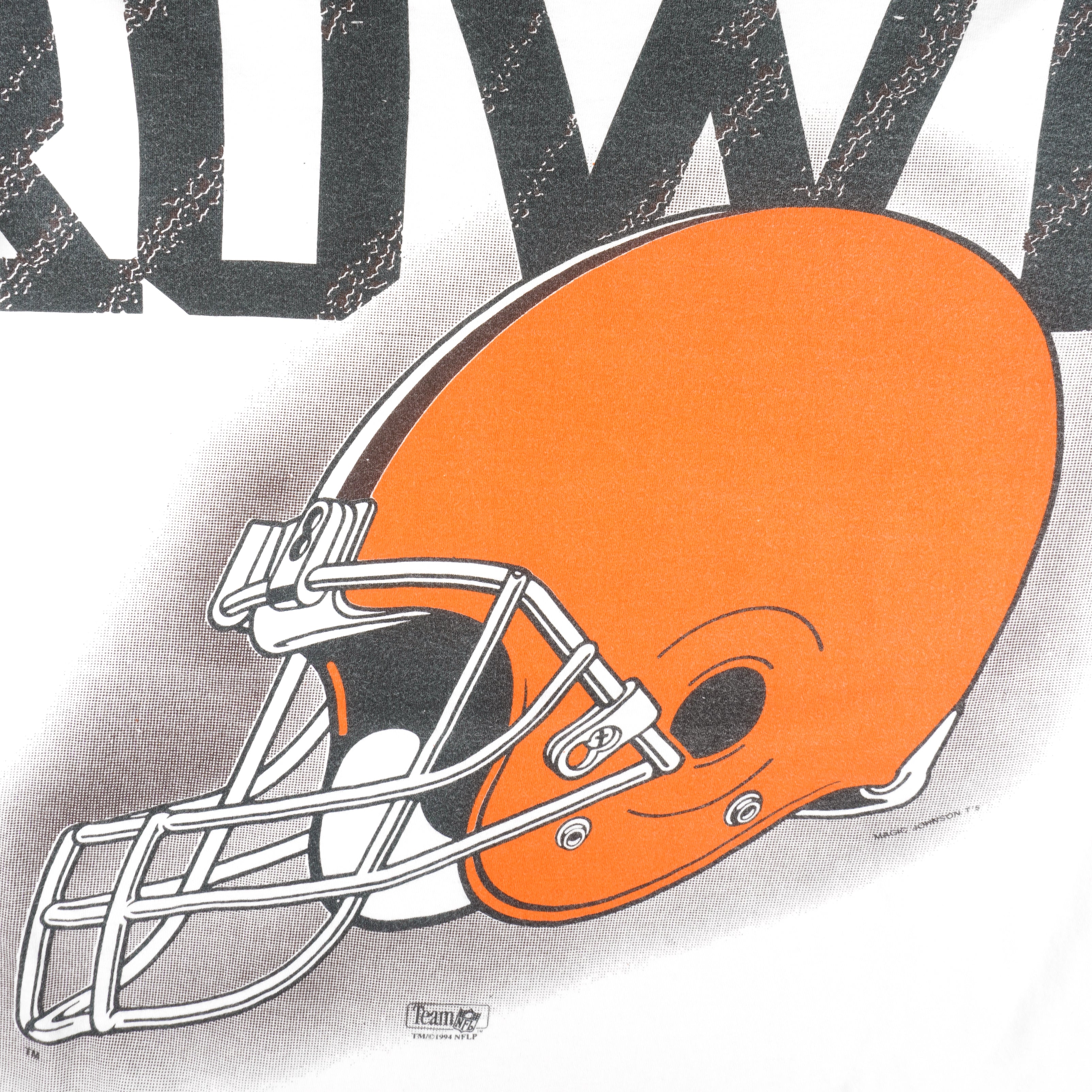 NFL (Magic John T's) - Cleveland Browns T-Shirt 1994 X-Large Vintage Retro Football