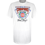 NBA - Detroit Pistons Champions Of The World T-Shirt 1989 X-Large Vintage Retro Basketball