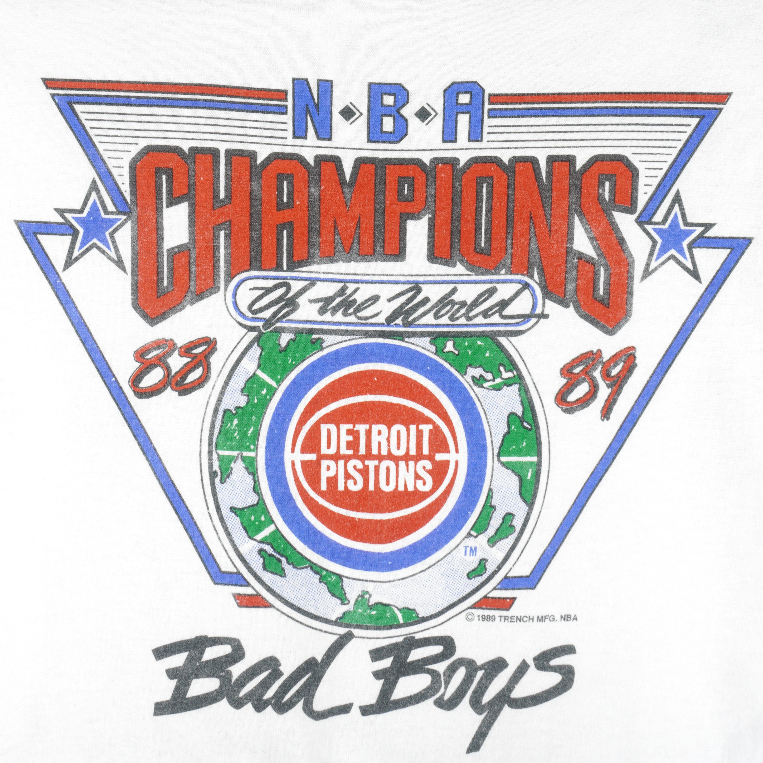 Detroit Pistons Bad Boys 1989 1990 NBA Champions shirt, hoodie