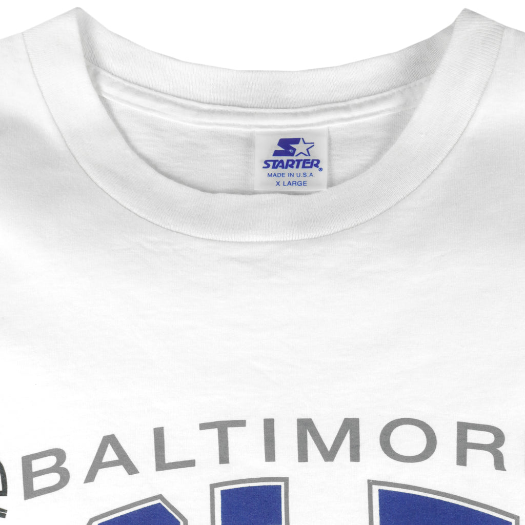 Starter - Baltimore Colts Big Logo T-Shirt 1990s X-Large Vintage Retro Football