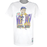 MLB (Salem) - Boston Red Sox Ted Williams Caricature T-Shirt 1989 Large