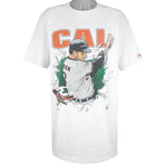 MLB (Nutmeg) - Baltimore Orioles Cal Ripken Jr. Breakout T-Shirt 1990s X-Large