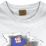 NFL (Nutmeg) - Buffalo Bills Ball Breakout T-Shirt 1990s X-Large Vintage Retro Football