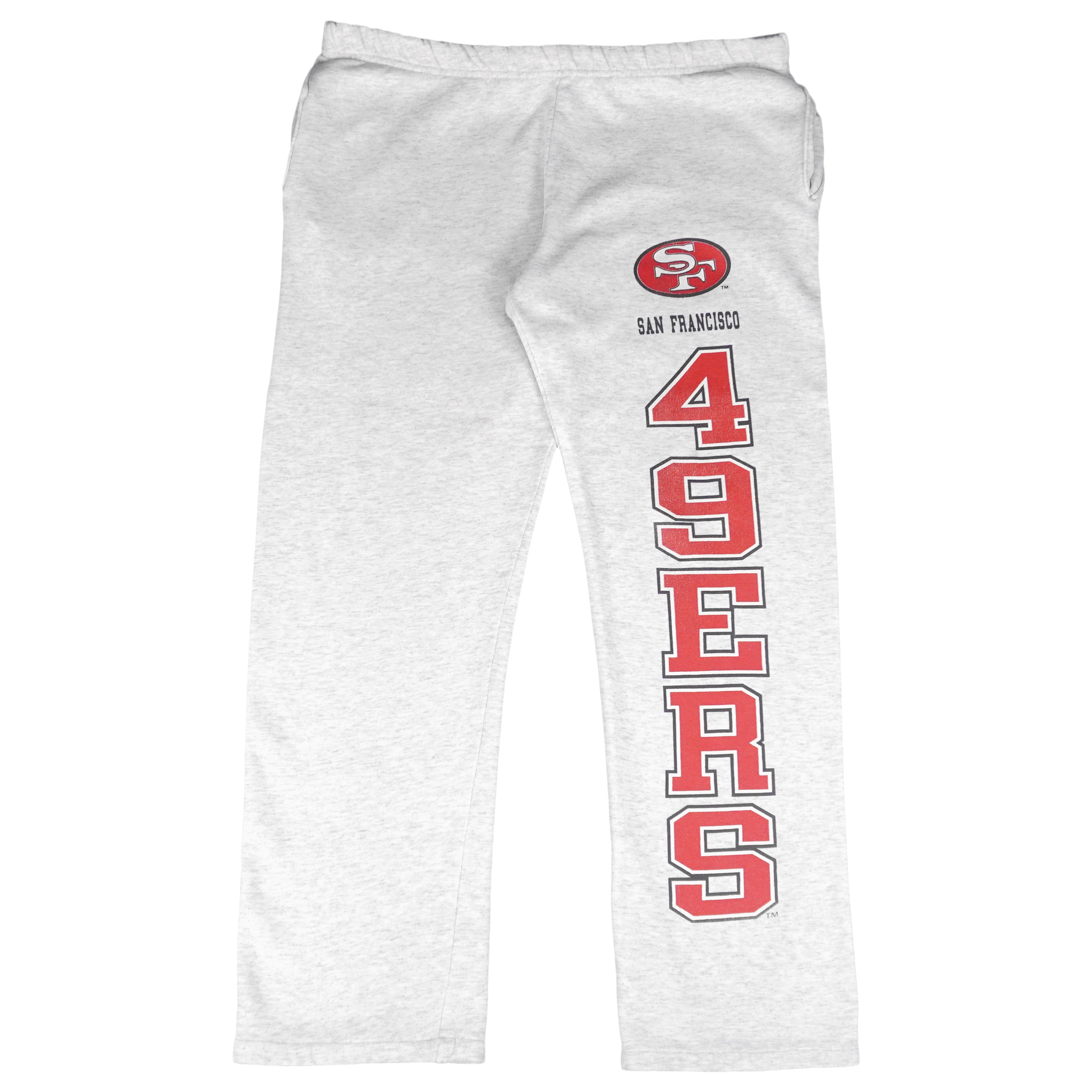 NFL (Nutmeg) - San Francisco 49ers Sweatpants 1990s Medium Vintage Retro Football