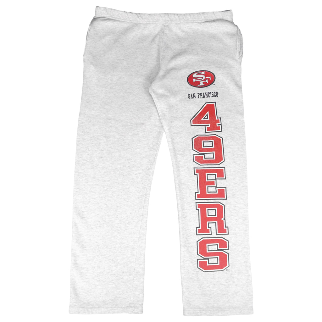 NFL (Nutmeg) - San Francisco 49ers Sweatpants 1990s Medium Vintage Retro Football