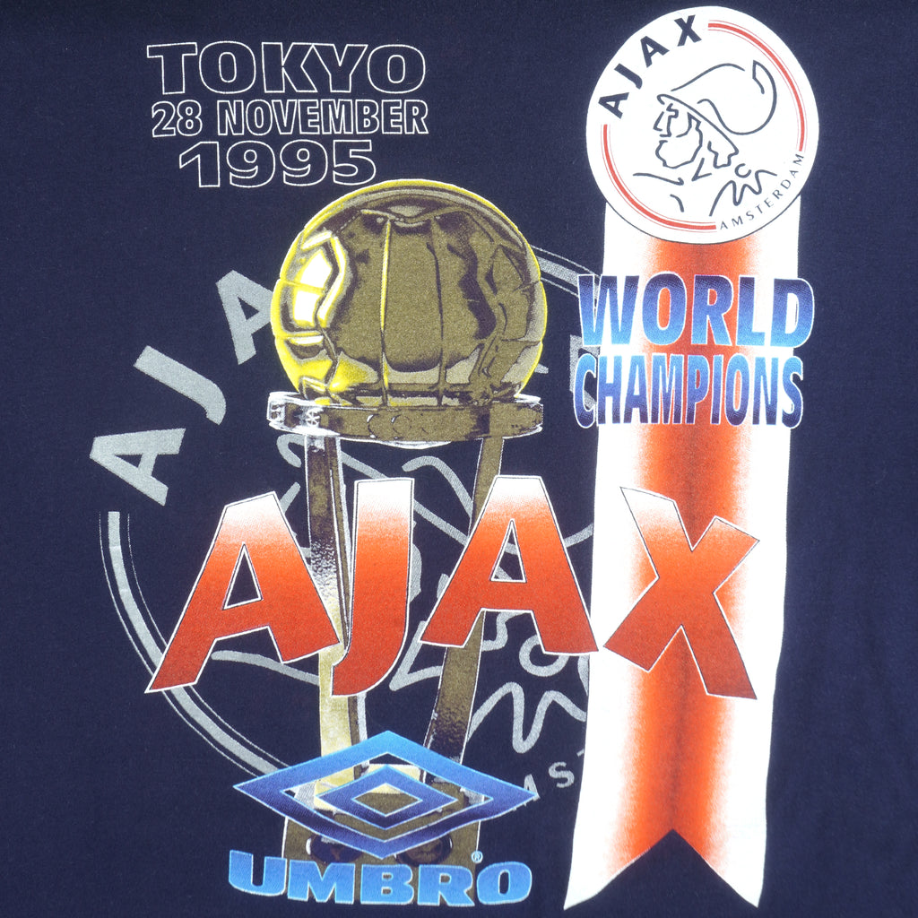 Umbro - Tokyo World Champions T-Shirt 1995 X-Large Vintage Retro