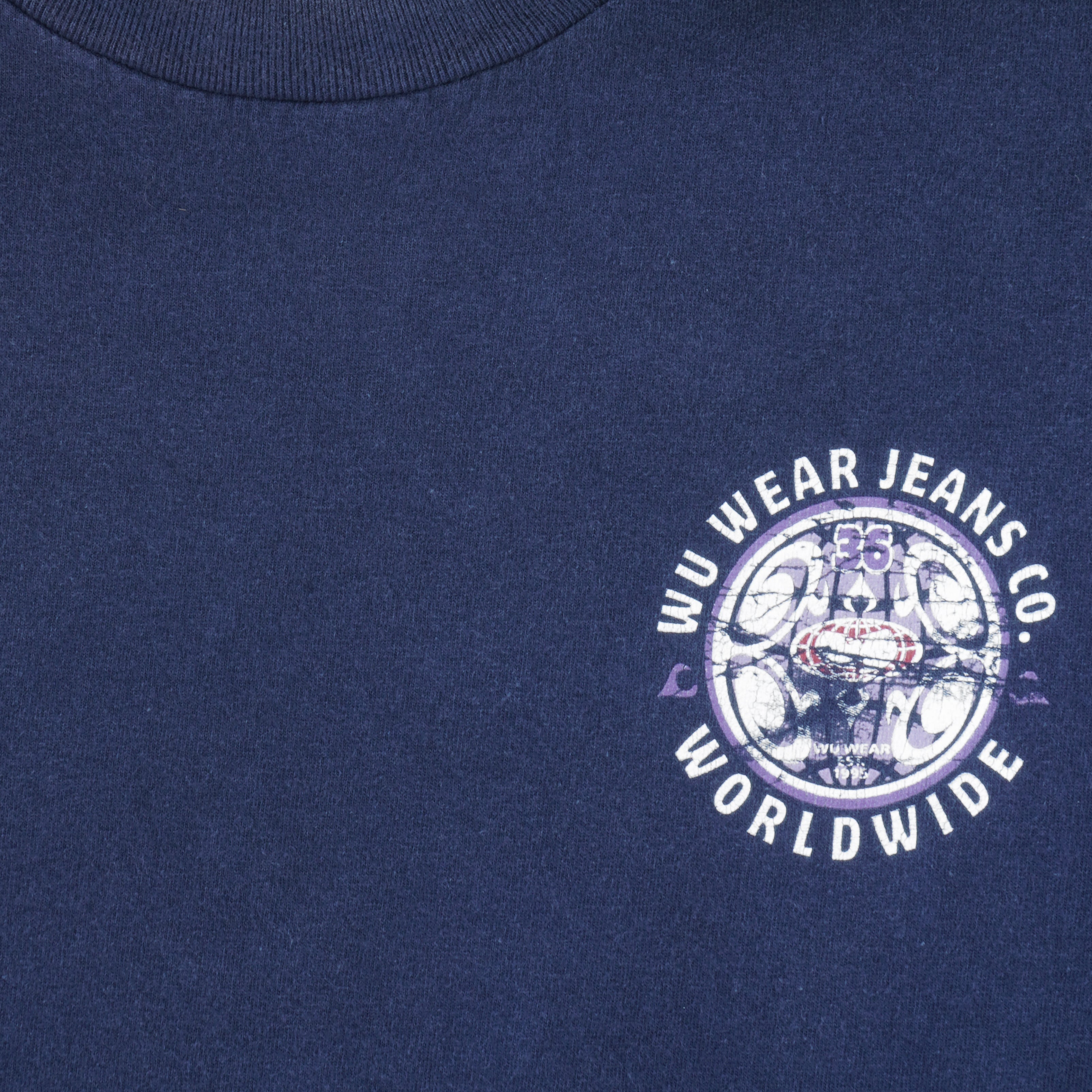 Vintage - Jeans Co. World Wide T-Shirt 1990s X-Large Vintage Retro