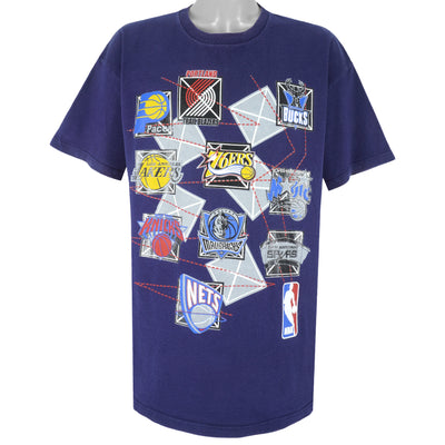 NBA - Team Logos T-Shirt 2000s XX-Large