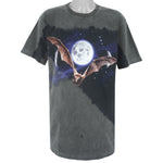 Vintage (Habitat) - A Bat With The Night Moon T-Shirt 1990s Large