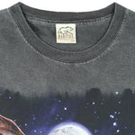 Vintage (Habitat) - A Bat With The Moon T-Shirt 1990s Large Vintage Retro