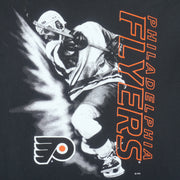 NHL (Savvy) - Philadelphia Flyers Big Logo T-Shirt 1990s Large Vintage Retro Hockey