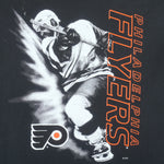 NHL (Savvy) - Philadelphia Flyers Big Logo T-Shirt 1990s Large Vintage Retro Hockey