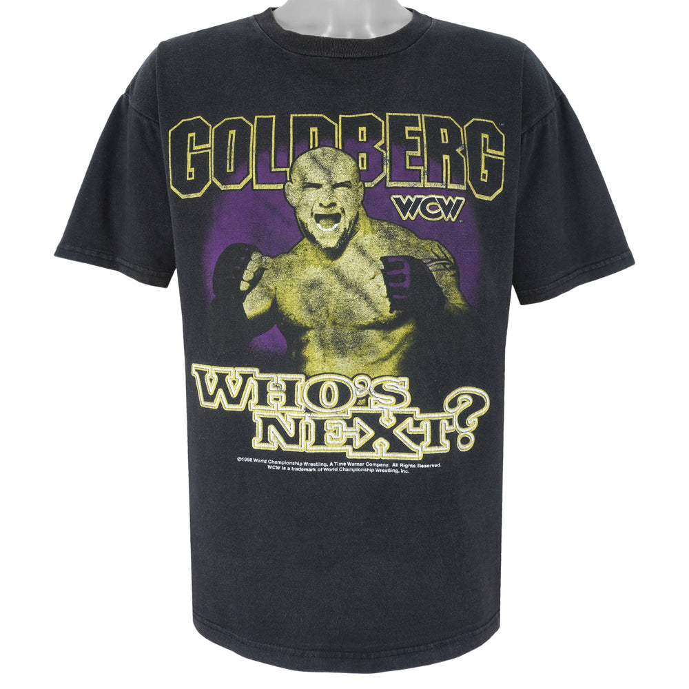 Vintage (All Sport) - Bill Goldberg Whos Next WCW T-Shirt 1998 X-Large Vintage Retro