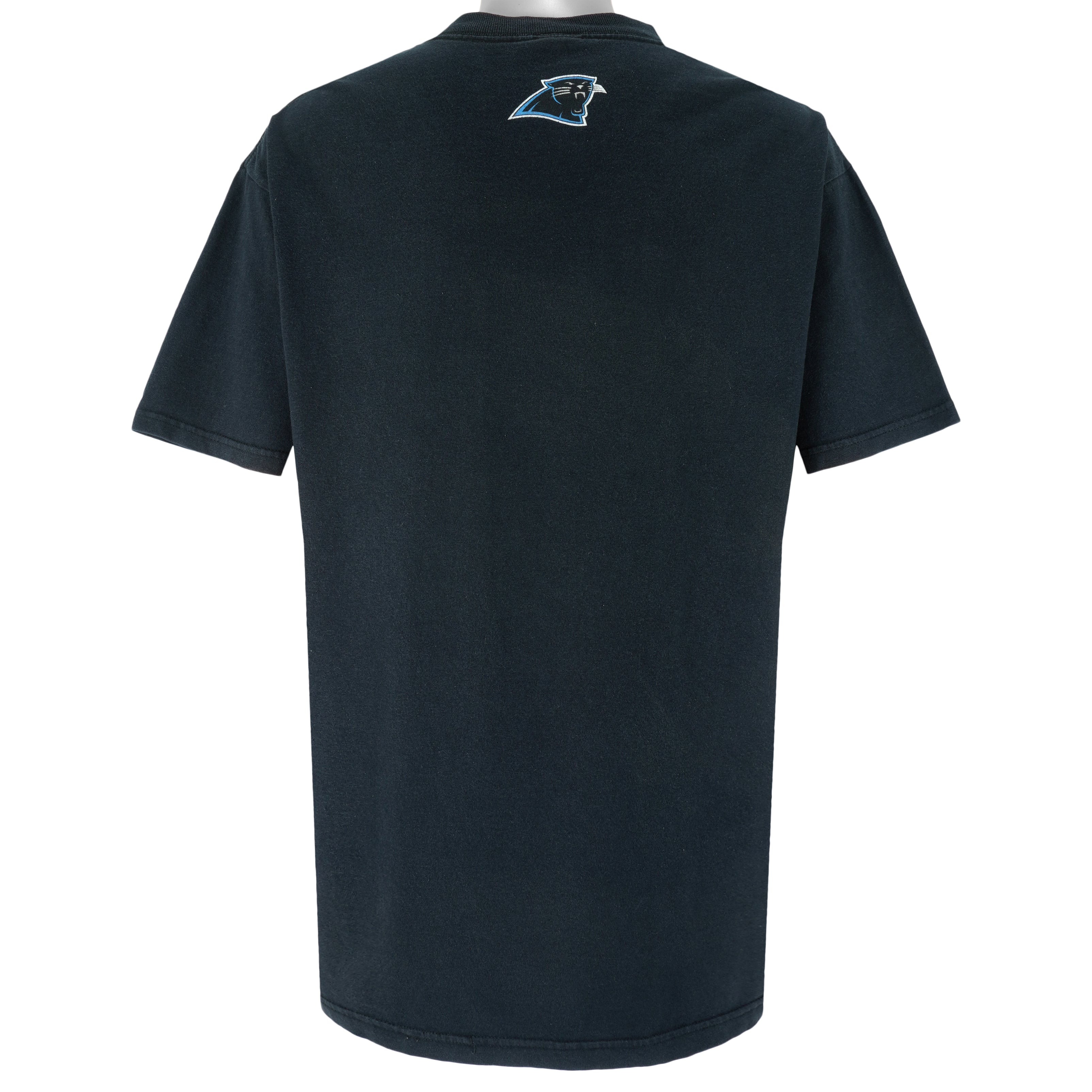 NFL - Carolina Panthers Big Logo T-Shirt 1990s X-Large Vintage Retro Football
