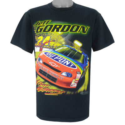 NASCAR (Chase) - Jeff Gordon Night Warrior DuPont Racing T-Shirt 1998 Medium
