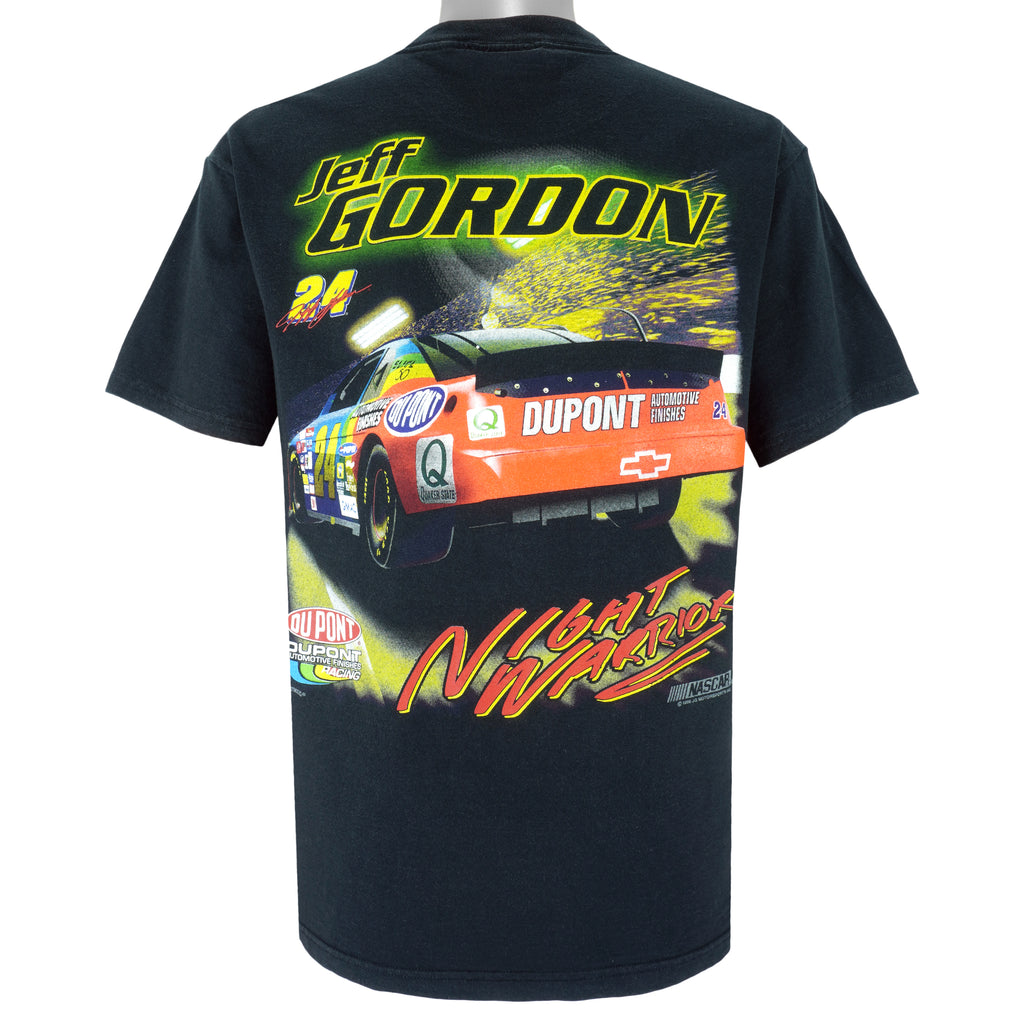 NASCAR (Chase) - Jeff Gordon DuPont Racing T-Shirt 1998 Medium Vintage Retro