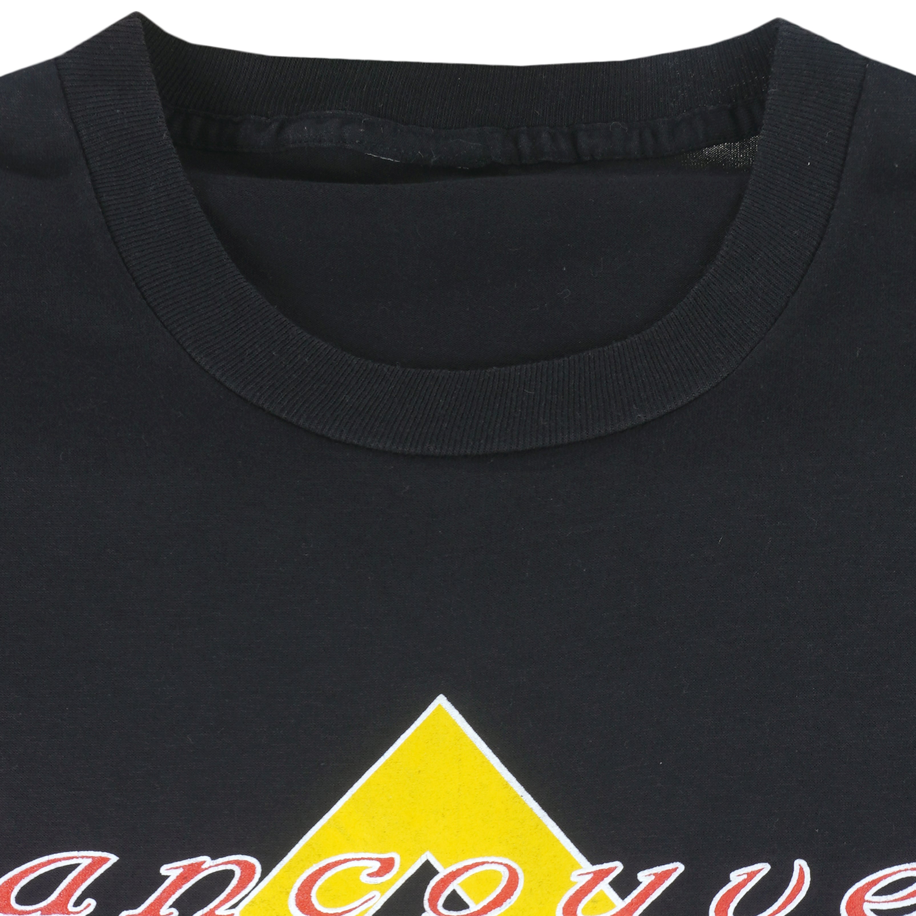 NHL - Vancouver Canucks Big Logo T-Shirt 1994 Large Vintage Retro Hockey