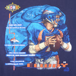 NFL (Lee) - Denver Broncos John Elway No. 7 T-Shirt 1998 Large Vintage Retro Football