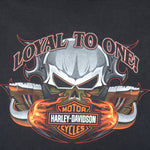 Harley Davidson - Loyal To One! T-Shirt 2004 XX-Large Vintage Retro