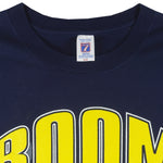 NBA (Logo 7) - Indiana Pacer Boom Baby T-Shirt 1990s Large Vintage Retro Basketball
