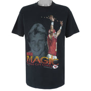 NFL (Salem) - Kansas City Chiefs Joe Montana T-Shirt 1994 Large Vintage Retro Football