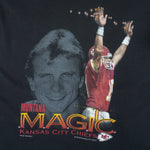 NFL (Salem) - Kansas City Chiefs Joe Montana T-Shirt 1994 Large Vintage Retro Football