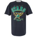 NHL (Bulletin Athletic) - Dallas Stars Big Logo T-Shirt 1990s X-Large Vintage Retro Hockey