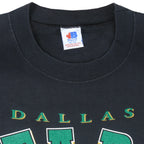 NHL (Bulletin Athletic) - Dallas Stars Big Logo T-Shirt 1990s X-Large Vintage Retro Hockey