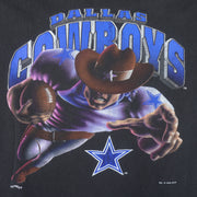 NFL (Nutmeg) - Dallas Cowboys Football T-Shirt 1994 Large Vintage Retro Football