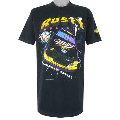 NASCAR - Rusty Wallace Hang On No. 2 Flyin T-Shirt 1990s X-Large