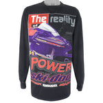 Vintage (Ski-Doo) - The Reality of Power Snowboarding Long Sleeved Shirt 1990s X-Large