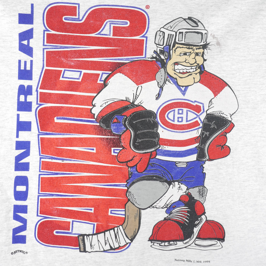 NHL - Montreal Canadiens Champions Breakout T-Shirt 1994 X-Large Vintage Retro Hockey