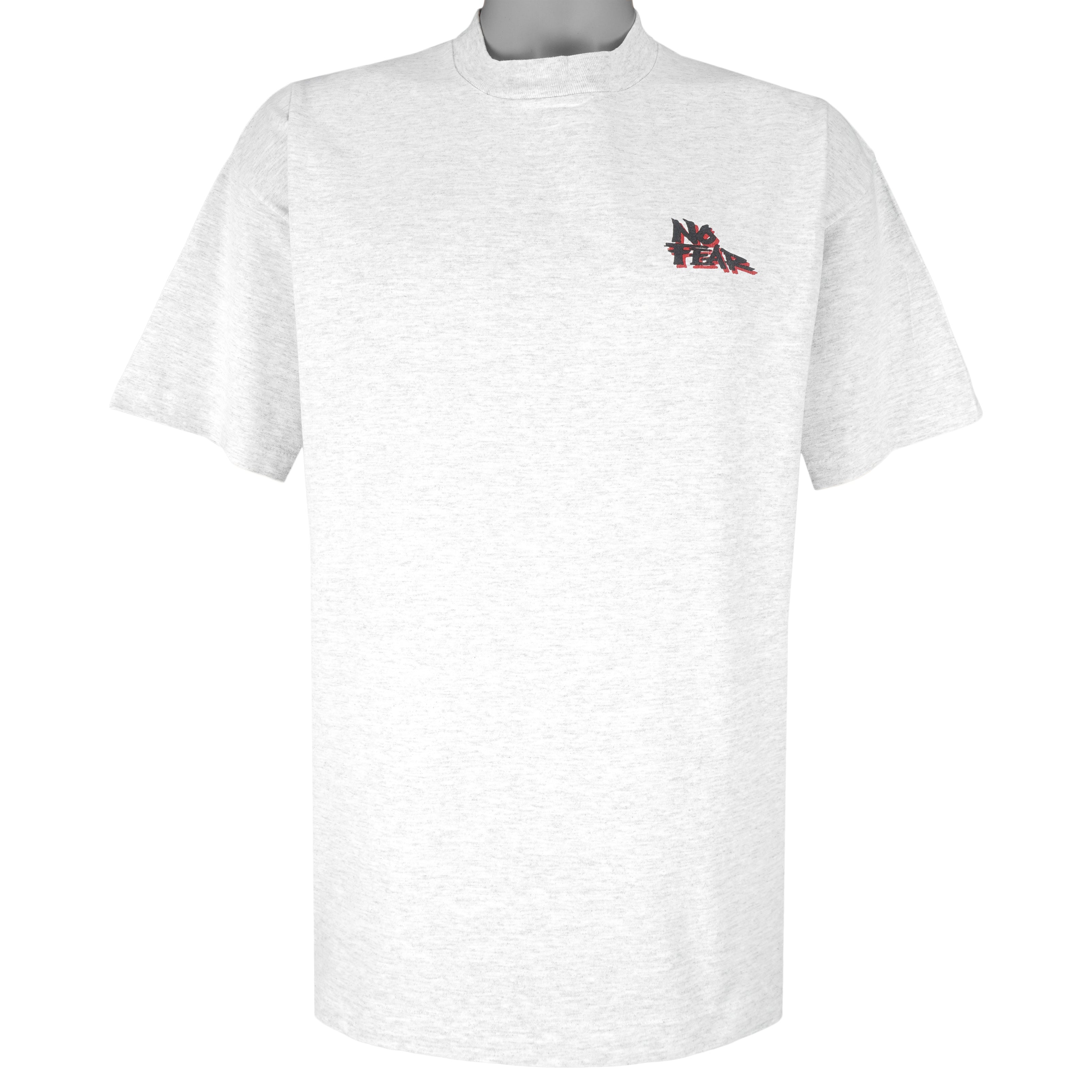 Vintage (No Fear) - Grey The Older I Get The Batter I Was T-Shirt 1990s X-Large Vintage Retro