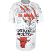 Starter - Chicago Bulls A Step Above The Rest T-Shirt 1990s X-Large Vintage Retro Basketball