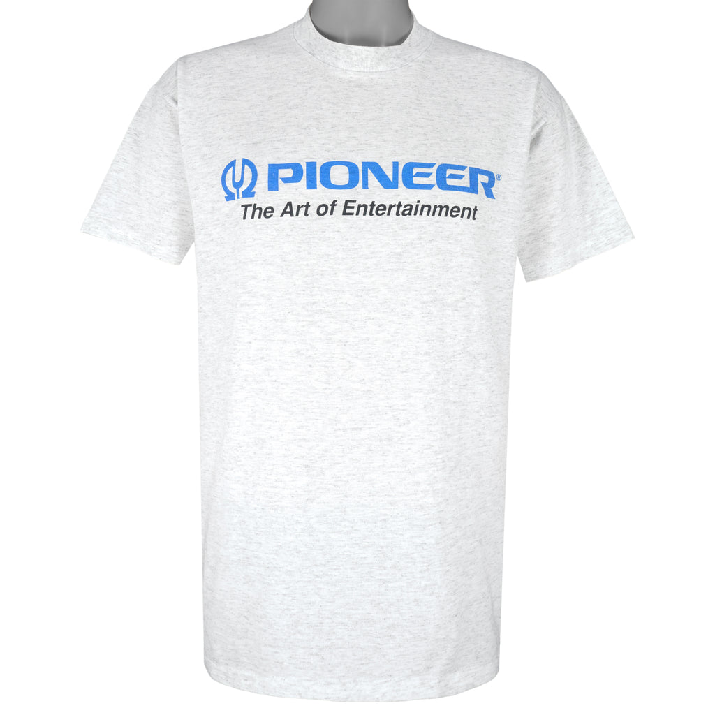 Vintage (Oneita) - Pioneer The Art of Entertainment T-Shirt 1990s Large Vintage Retro