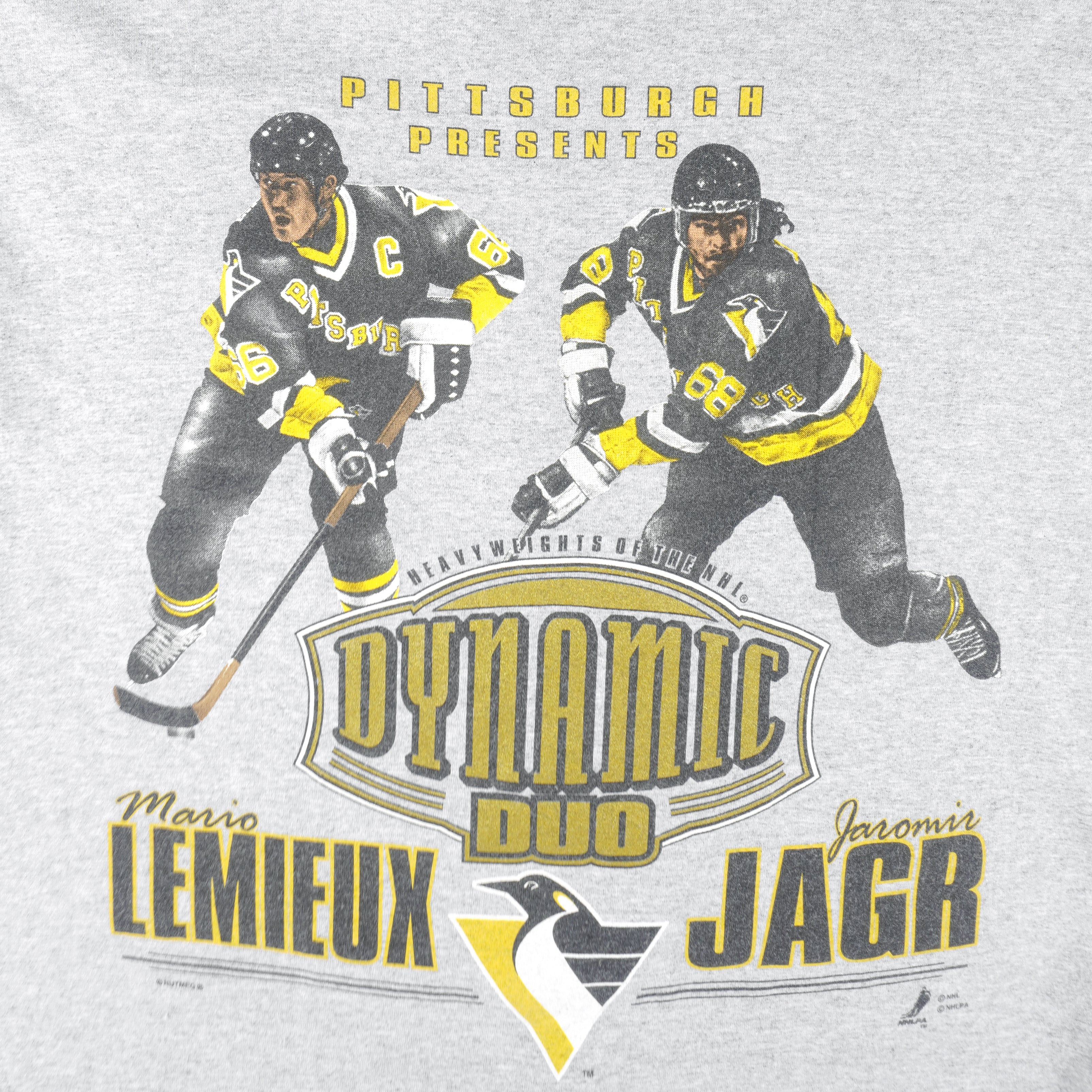 90s Jaromir Jagr NHL Hockey Pittsburgh Penguins T-shirt Large 