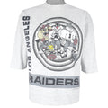 NFL - Los Angeles Raiders X Looney Tunes T-Shirt 1993 X-Large Vintage Retro Football
